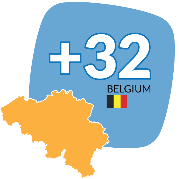 Belgium virtual phone number